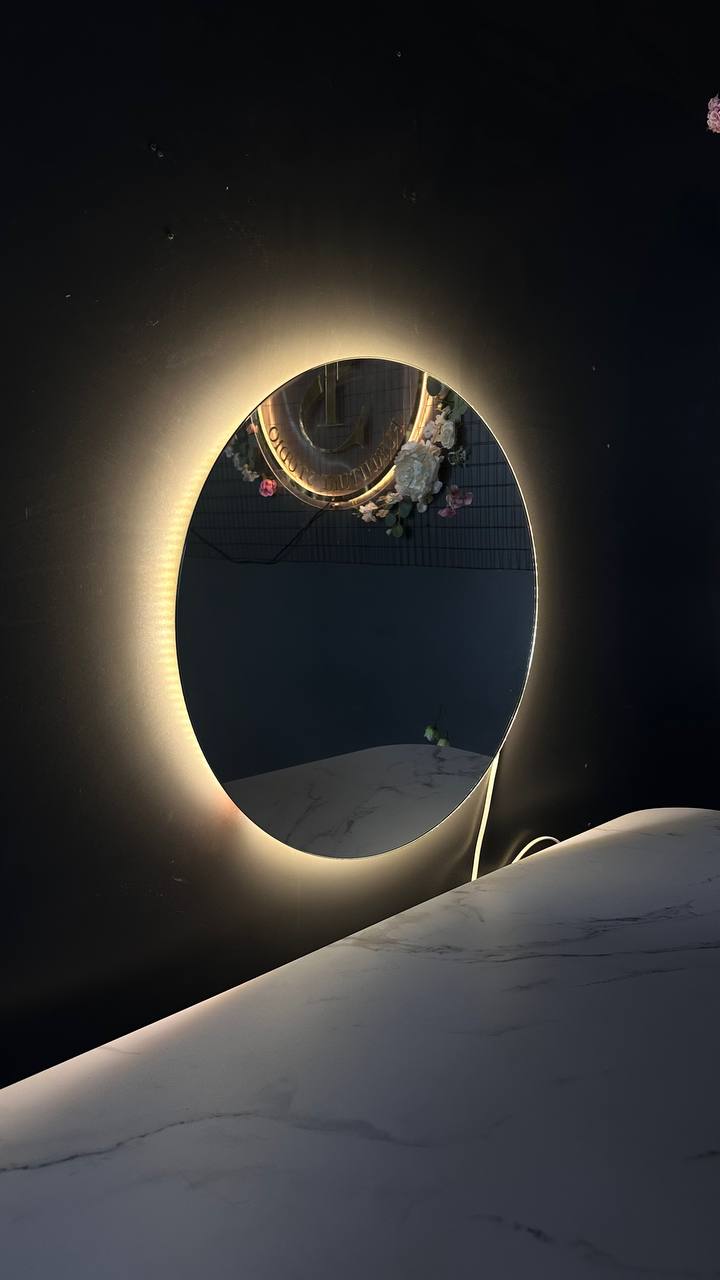 Дзеркало кругле з підсвіткою - Зображення 3