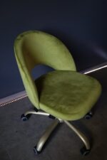 Стілець Mood на колесах — тканина Жасмін 36, золота база - Зображення 2