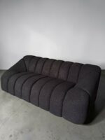 Диван Marshmallow чорний букле