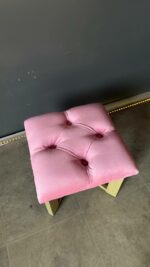 Купити підставку під сумку золото рожевий велюр | Підставка для сумок у салон - Зображення 4