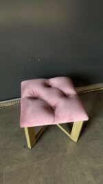 Купити підставку під сумку золото рожевий велюр | Підставка для сумок у салон - Зображення 4