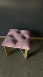 Купити підставку під сумку золото рожевий велюр | Підставка для сумок у салон - Зображення 5