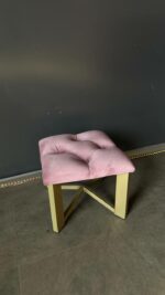 Купити підставку під сумку золото рожевий велюр | Підставка для сумок у салон - Зображення 2