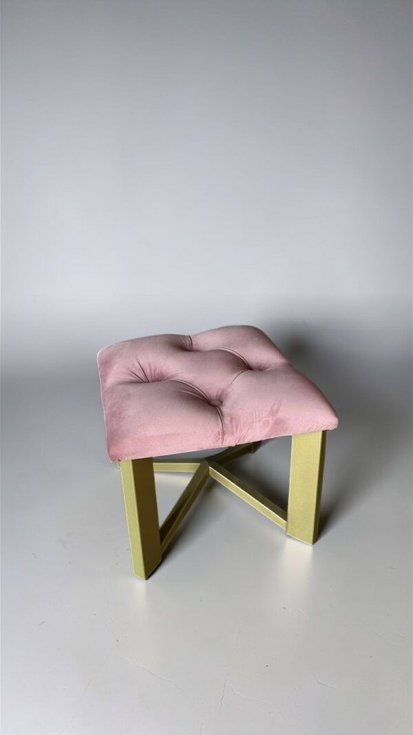 Купити підставку під сумку золото рожевий велюр | Підставка для сумок у салон