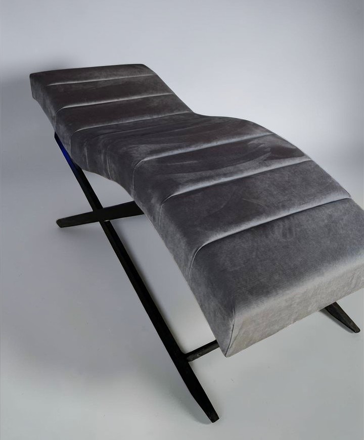 IMG_0008 — копия Купити кушетку Loft чорна ніжка сірий велюр | Кушетка для нарощення вій та косметології - Зображення 1